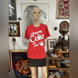 Cherry Coke Red Graphic T-Shirt